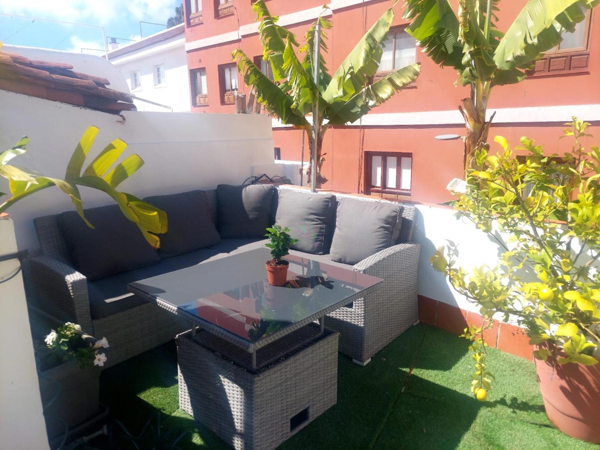 Apartamento Agradable Casa Con Terraza La Laguna  Exterior foto