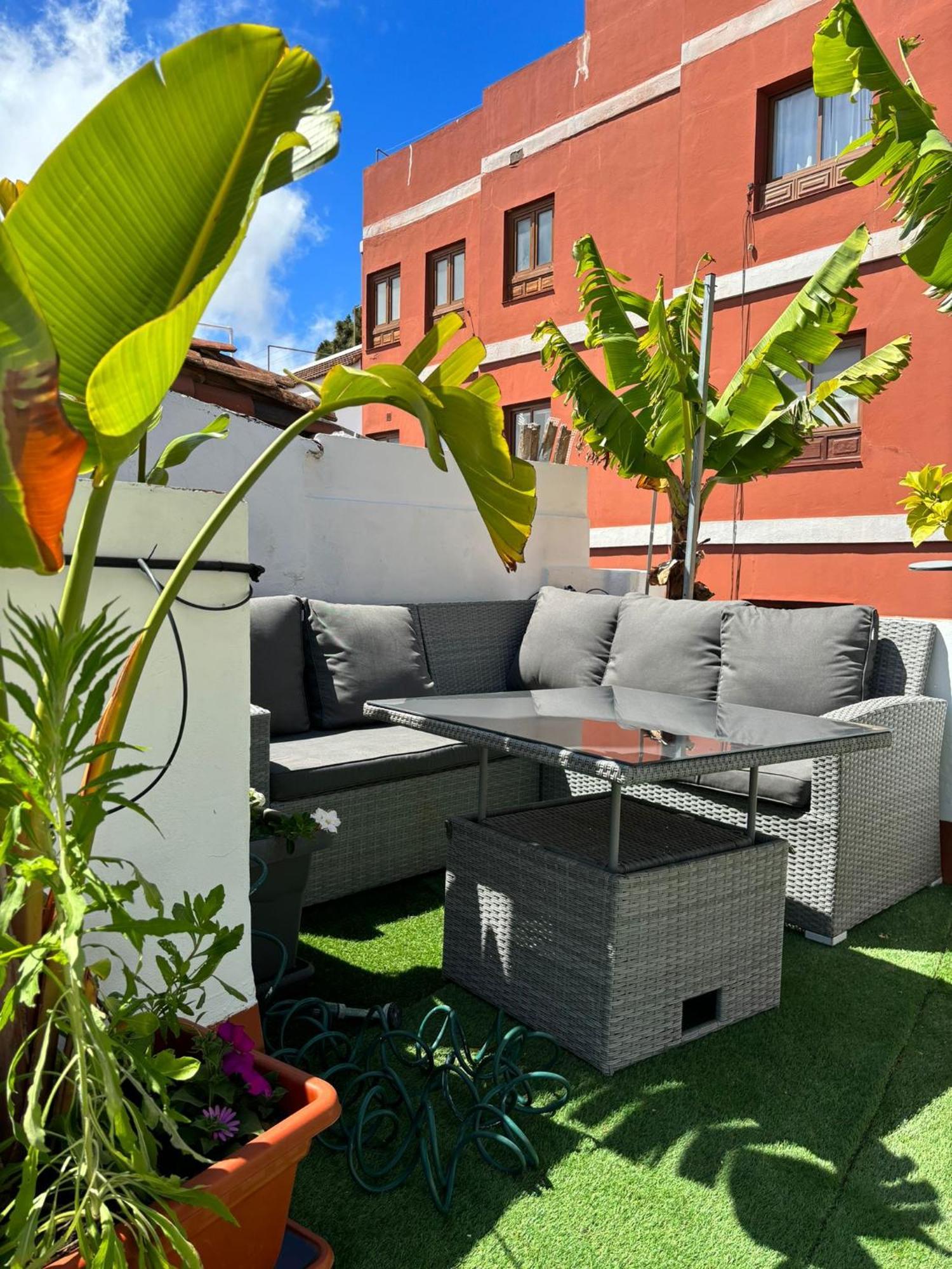 Apartamento Agradable Casa Con Terraza La Laguna  Exterior foto