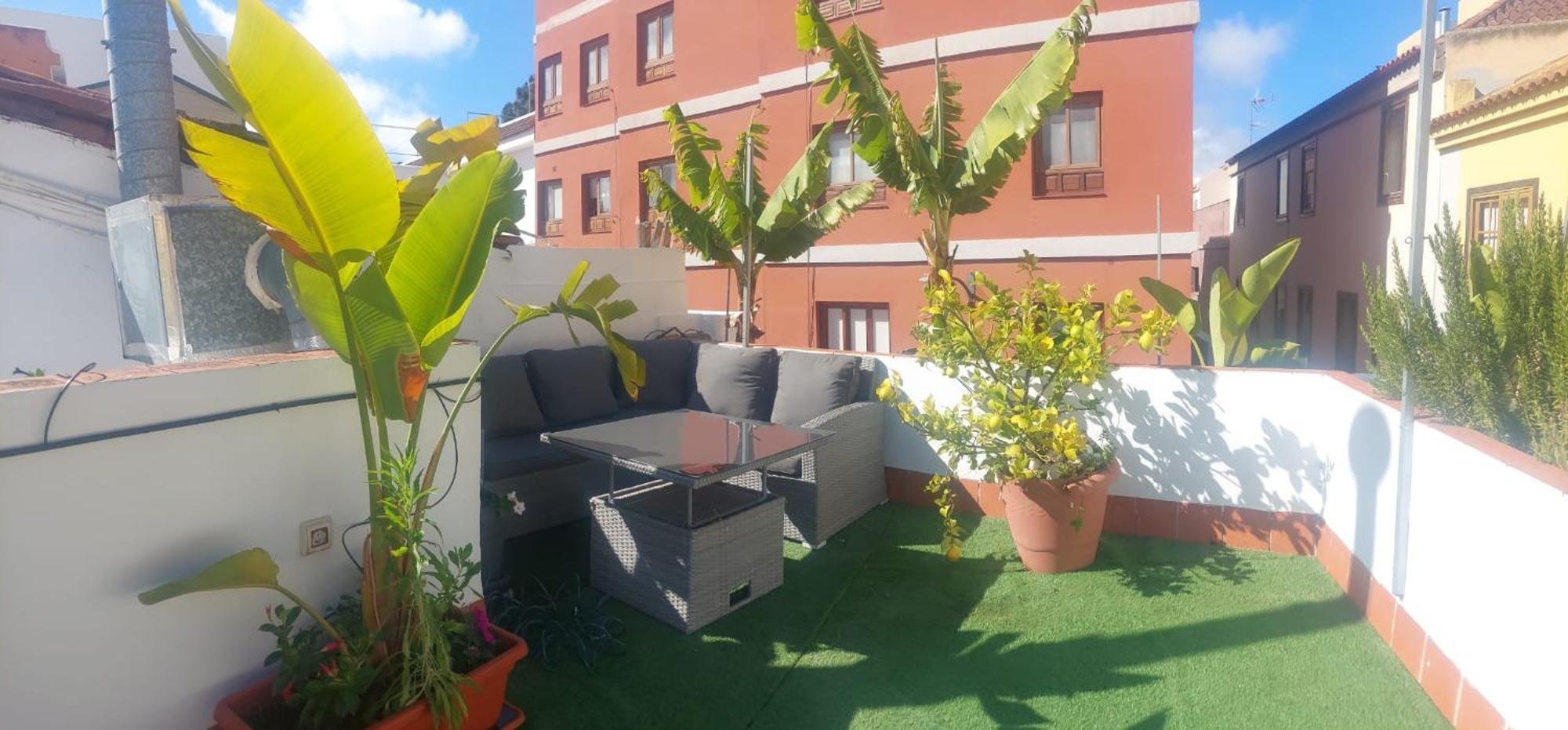 Apartamento Agradable Casa Con Terraza La Laguna  Exterior foto