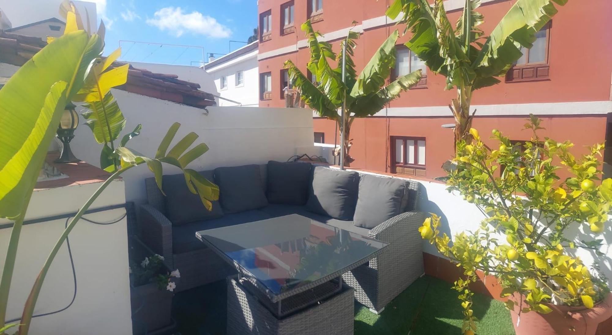 Apartamento Agradable Casa Con Terraza La Laguna  Exterior foto