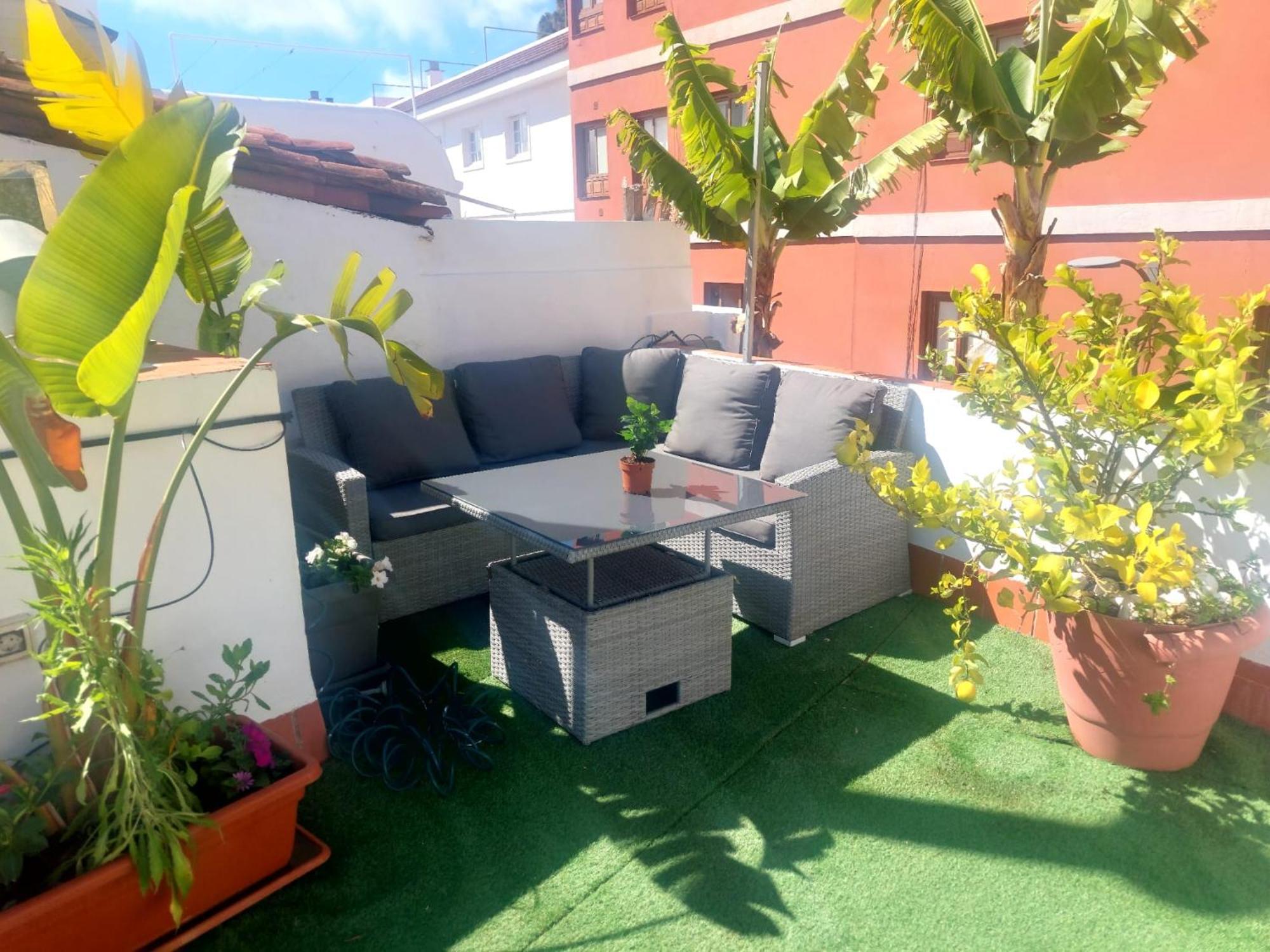 Apartamento Agradable Casa Con Terraza La Laguna  Exterior foto